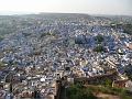 P1060187- Ville bleue de Jodhpur vue du fort